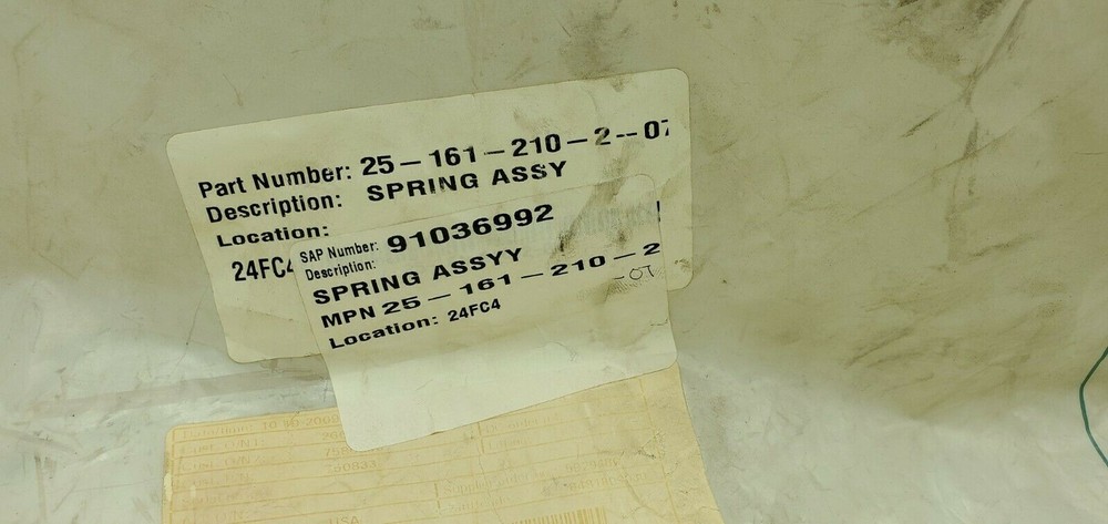 Alfa Laval 25-161-210-2-07 Spring Assembly