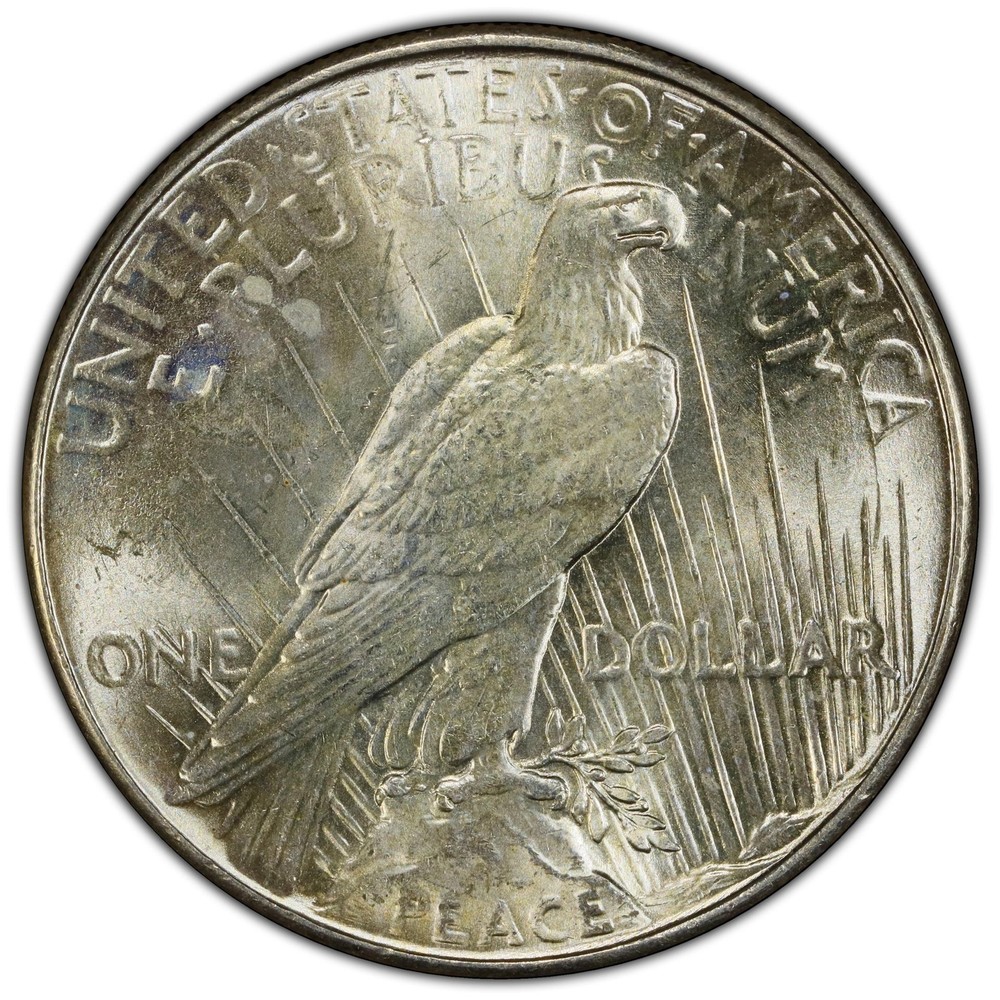 1934 $1 Peace Dollar PCGS MS64