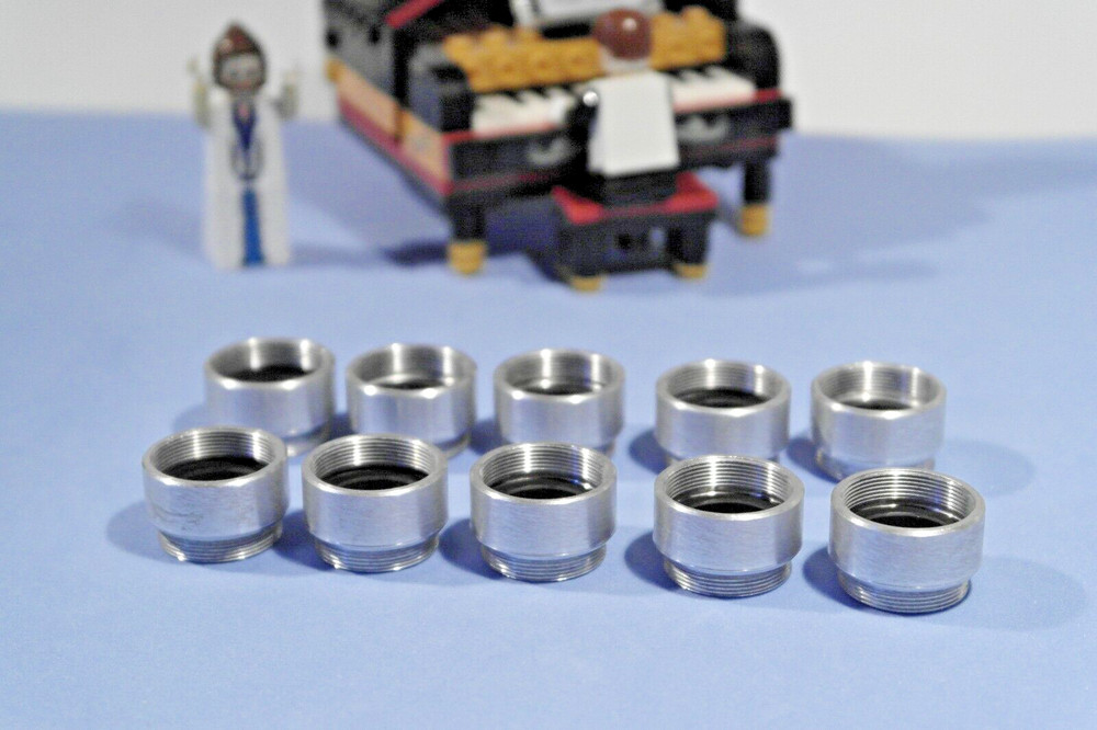 10mm RMS DIN Parfocal Parfocality focus microscope objective rings *LOT 3x*