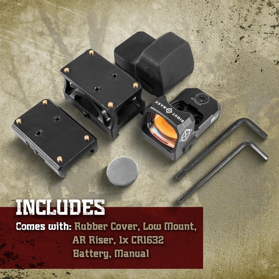 Sightmark Mini Shot A-Spec M1 Reflex Sight w/ Red Reticle