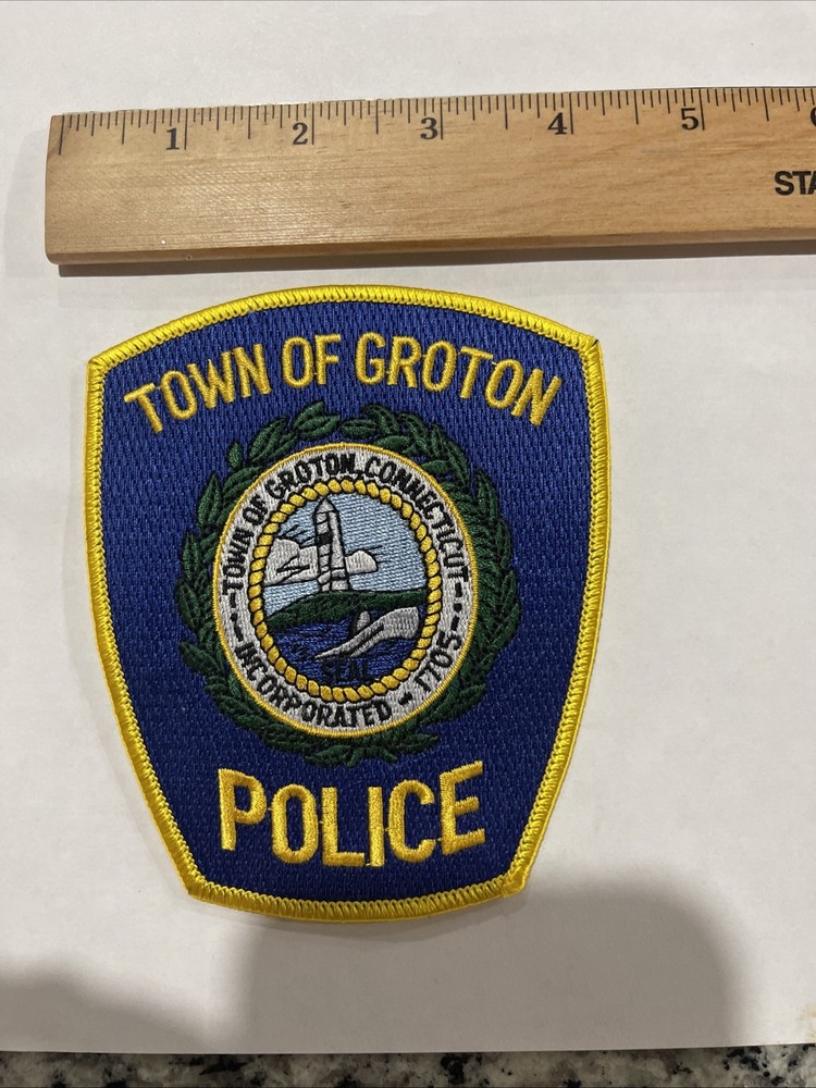Groton Connecticut Town Police Patch