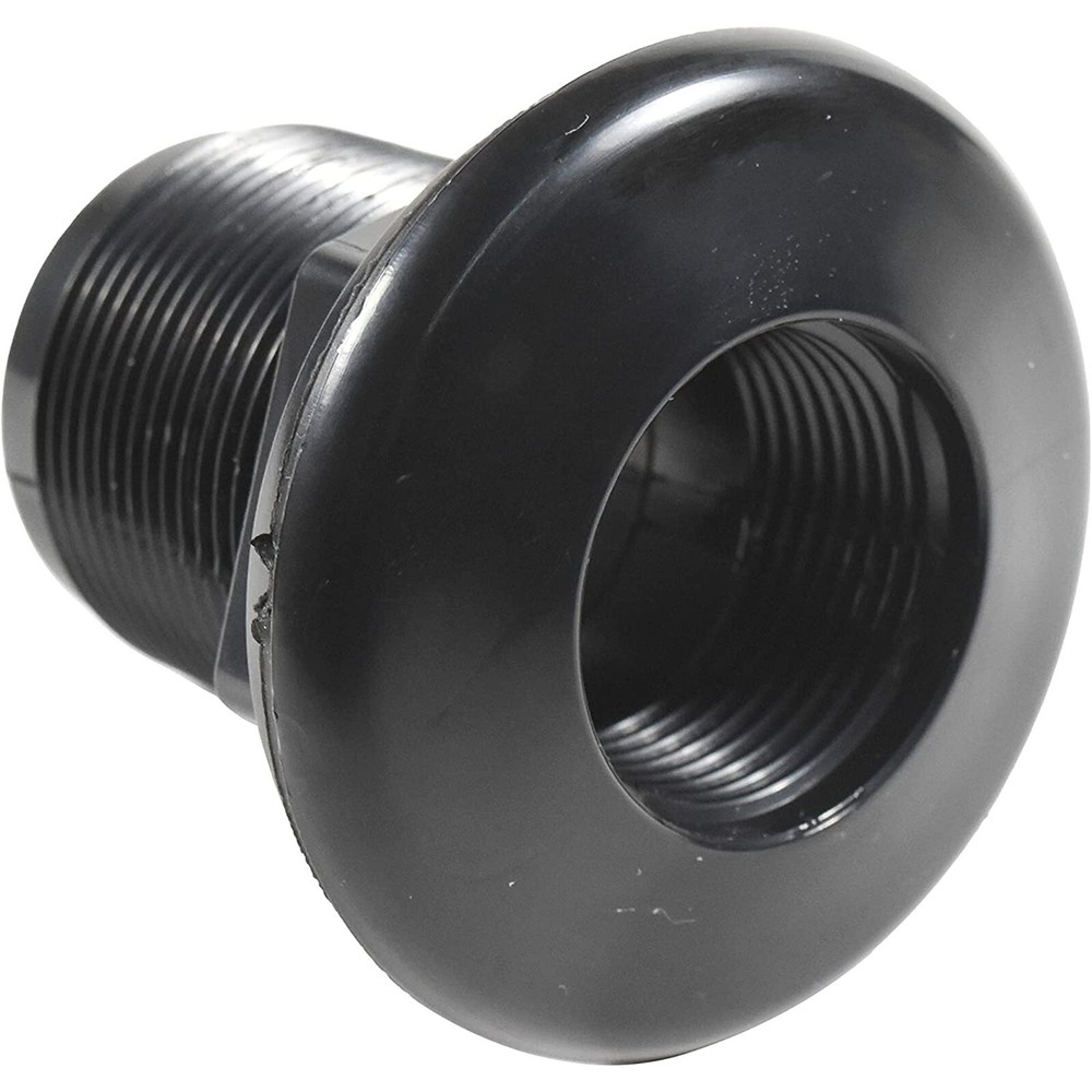 HQRP 1" ABS Plastic Bulkhead Fitting Double Threaded Water Tank Connector