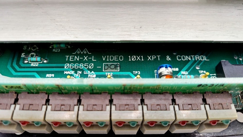 Grass Valley Group TEN-X-L Audio/Video 10x1 XPT and Switch Controller