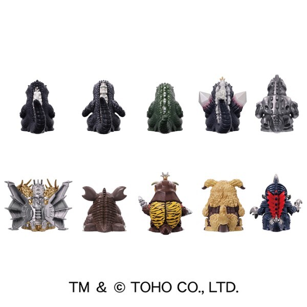 complete-set-10-box Godzilla sofvi Puppet Mascot 3 Soft Vinyl figure 2025