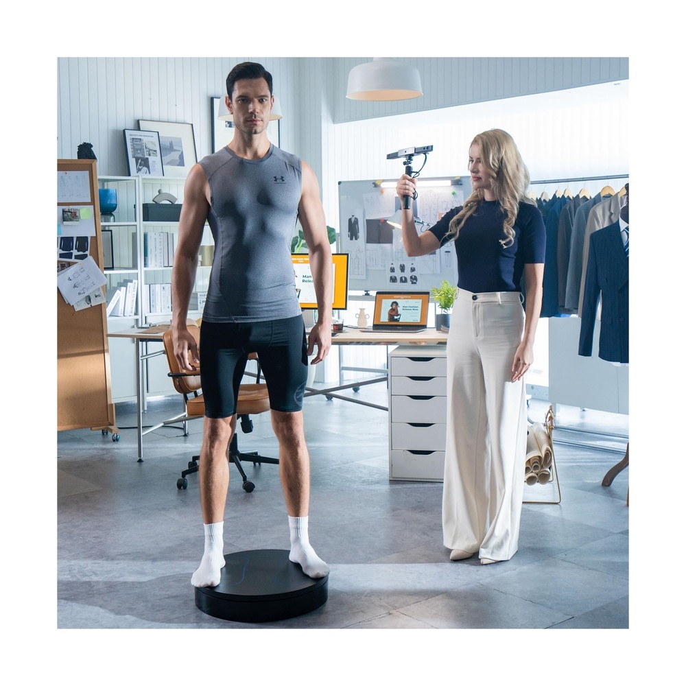 Revopoint Large Electric Turntable for Human Body and Big Objects 3D Scanning...