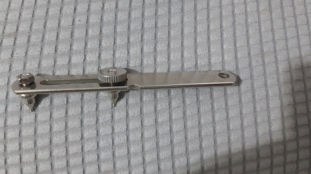 Adjustable Metal Drafting Compass Divider Tool Collectible Vintage