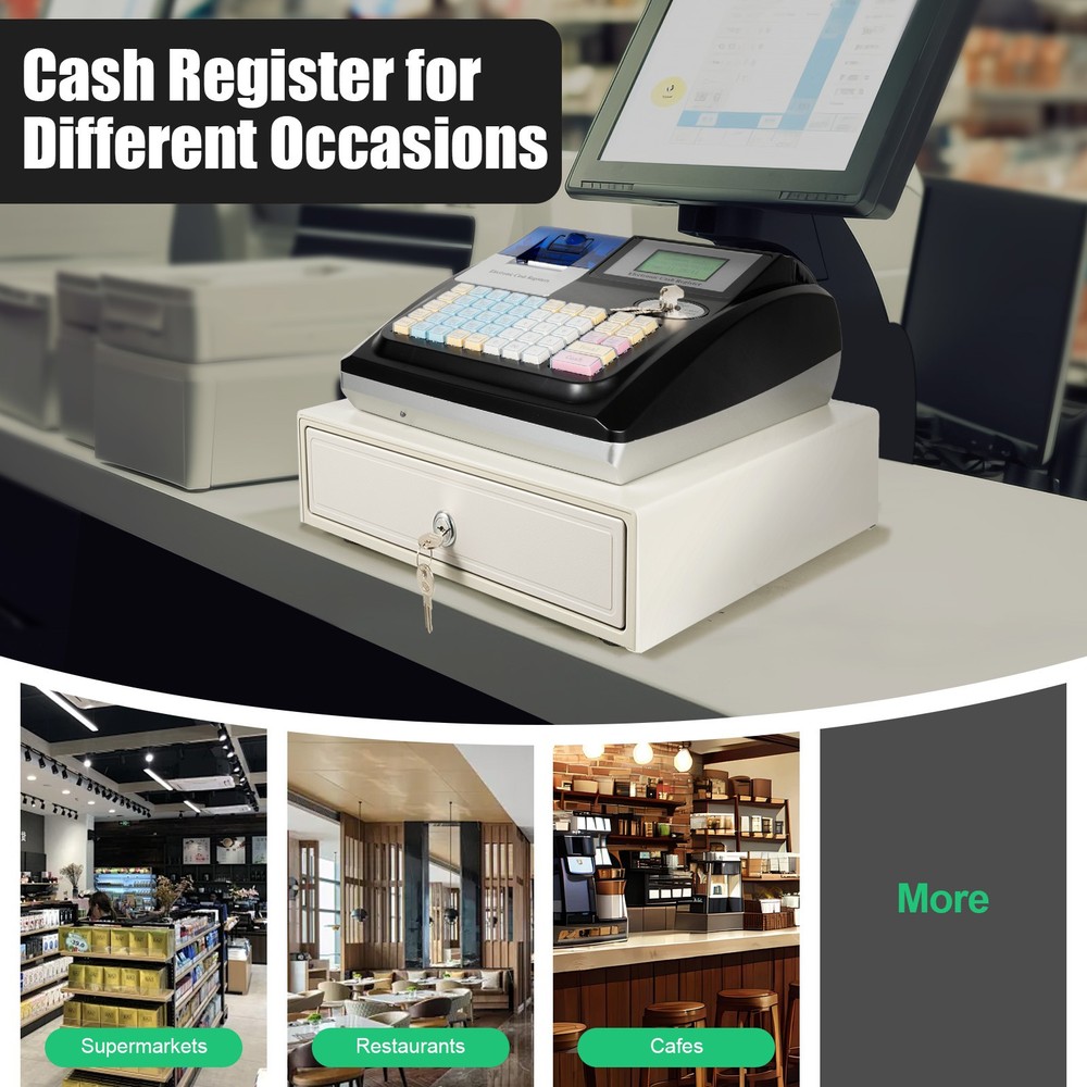 48 Keys Fully System Electronic Cash Register / POS System Management