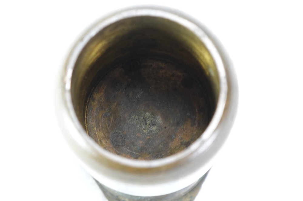 Solid Brass Lathe-Turned Miniature Chalice Vase Goblet 2.5" Tall