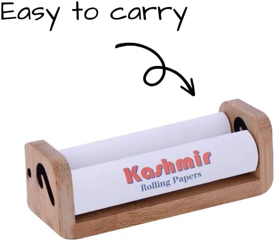 Rolling Papers Machine Bamboo Hand Roller for rolling papers (Pack of 12) 78 mm