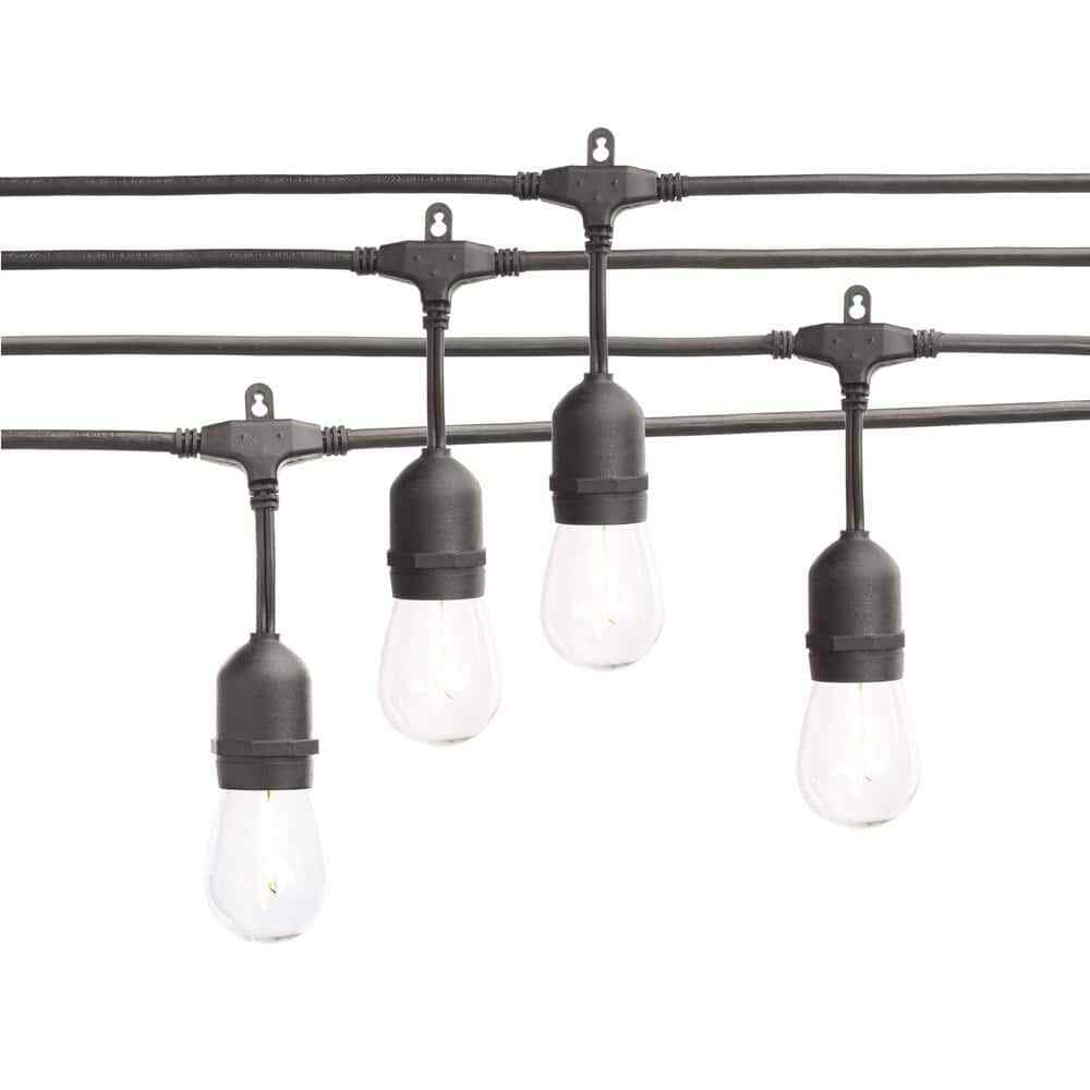Hampton Bay 24-Light Indoor/Outdoor 48 ft. String Light