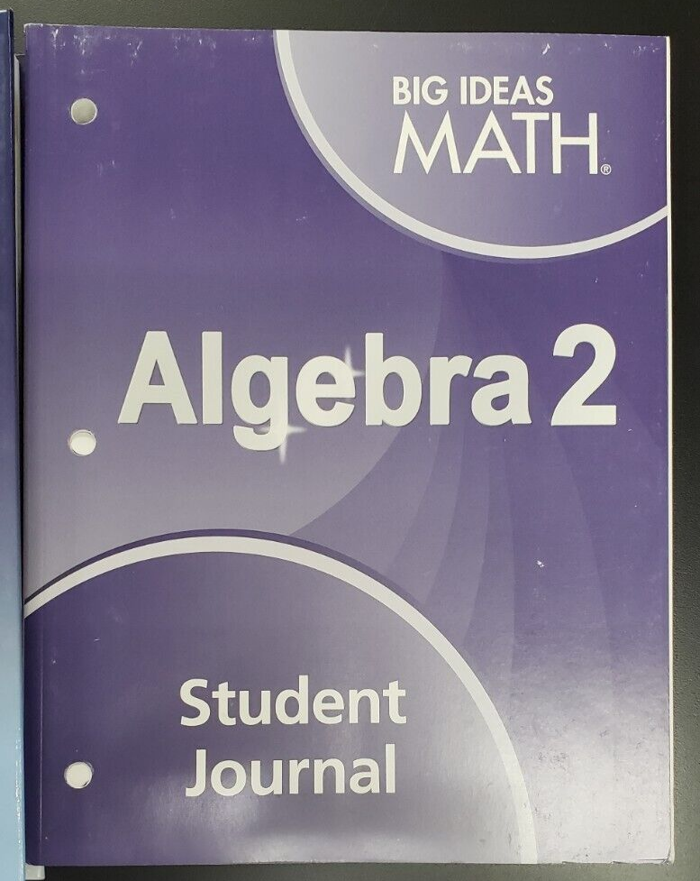 BIG IDEAS MATH Algebra 2: Common Core Student Edition (2-book set) 2019