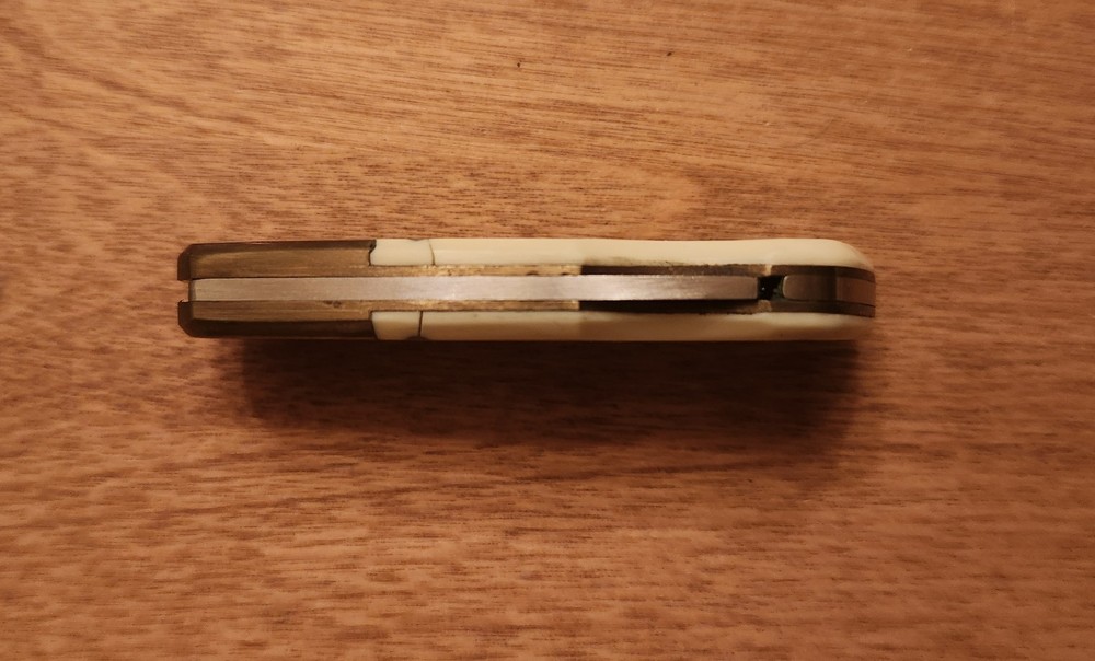 ***PRICE UPDATE*** Vintage New PRECISE SILVER EAGLE Lockback Knife #11623