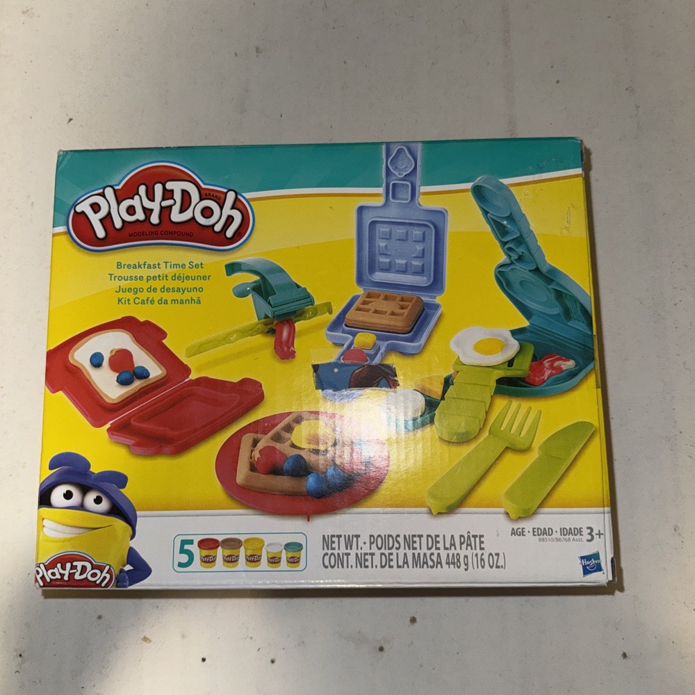 Play Doh Breakfast Time Set, 2015 New