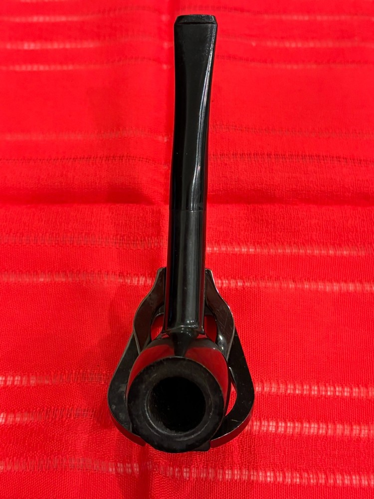 "THE PIPE" Billiard 1960’s Black Space Age Materials Hard Nylon Stem