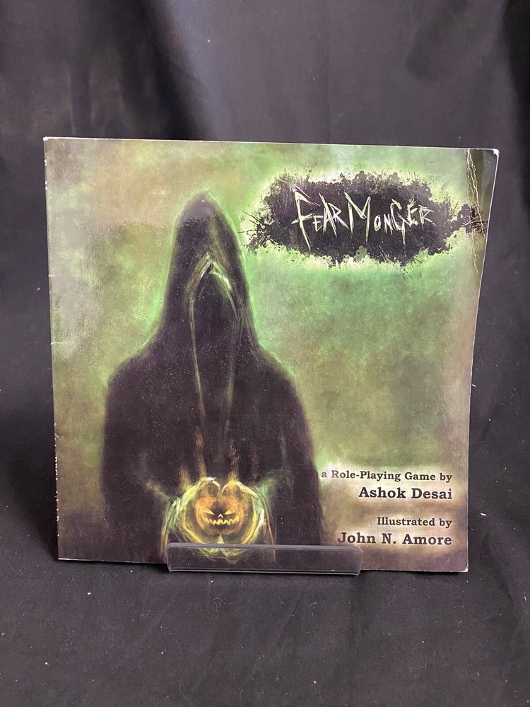 Fearmonger RPG (Sane Studios, 2007, Very Good/Excellent)