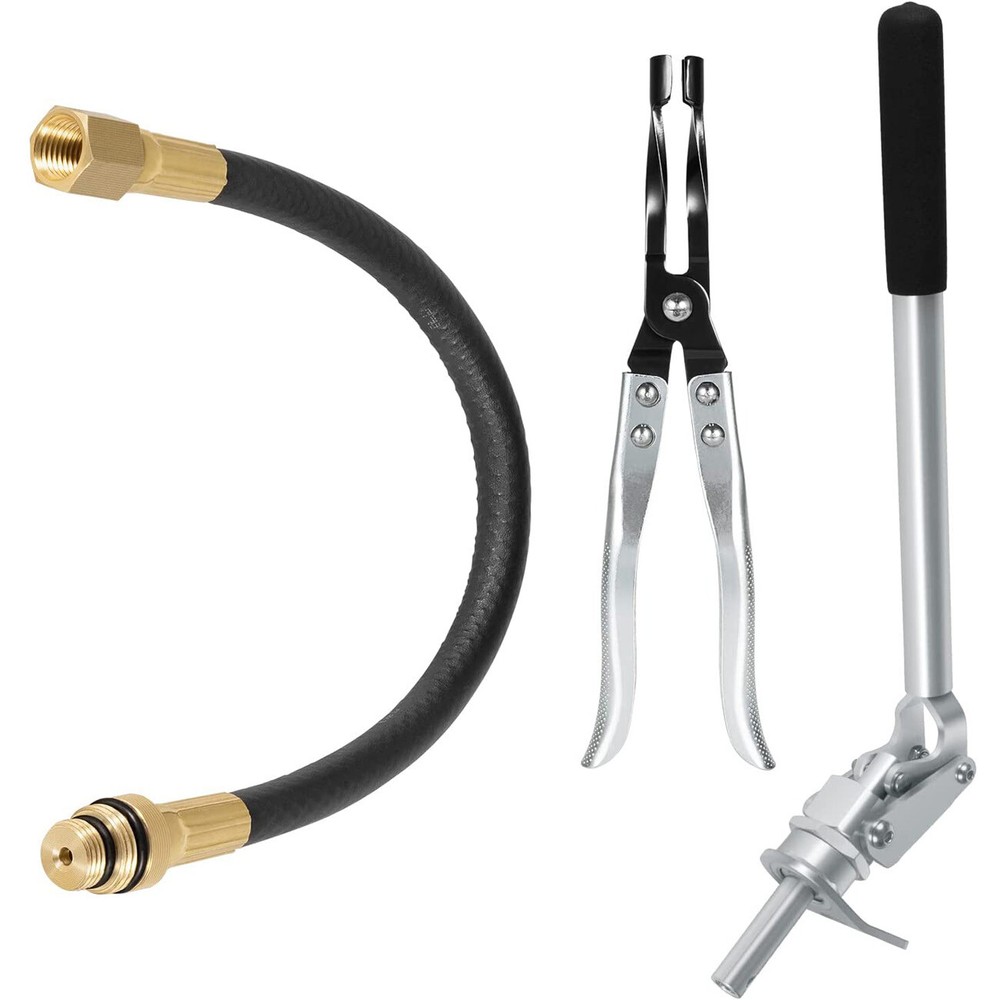 66784 Stud Mount Valve Spring Compressor Tool + HW0107 Valve Stem Seal Pliers