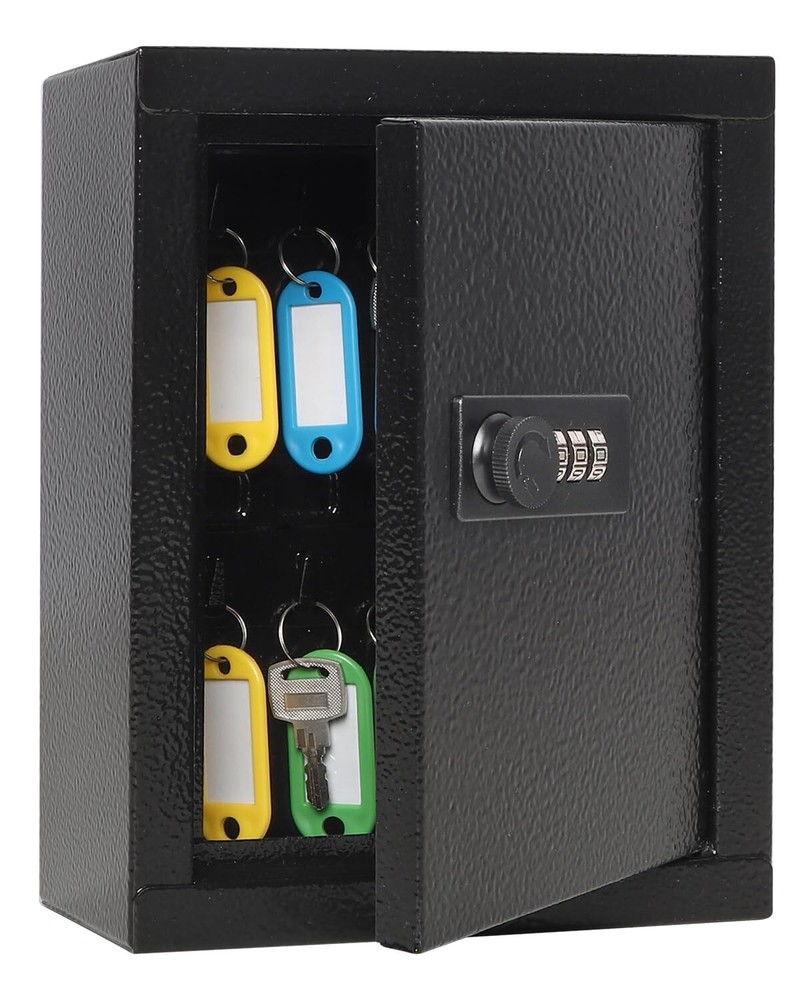 Key Cabinet Wall Mount Locking Key Lock Box Security Key Lock Box Wall Mount