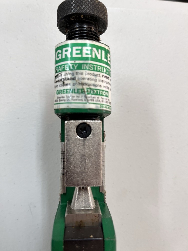 Greenlee Manual Crumper