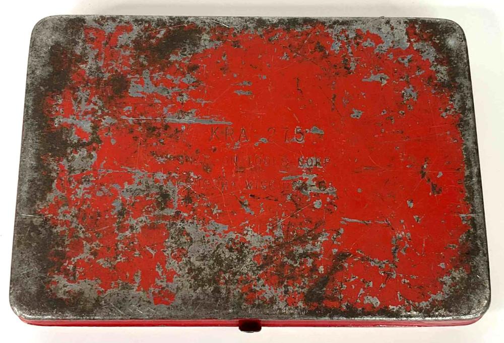 Vintage Snap-On Empty Metal Box KRA-255
