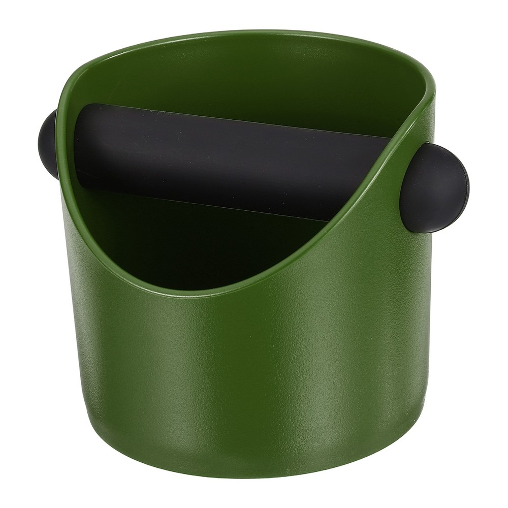 4-inch Coffee Knock Box, Espresso Knock Box Coffee Grounds Container, Green