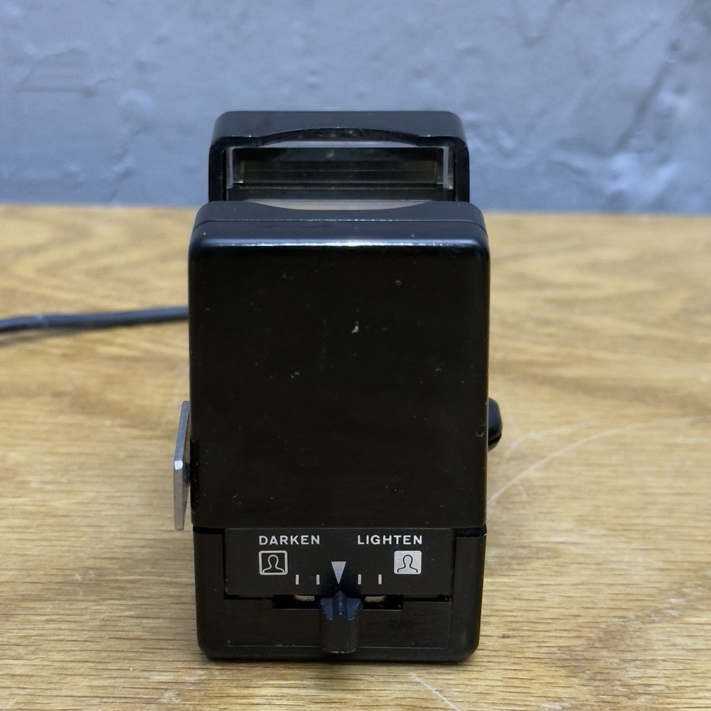 Vintage Polaroid Countdown 70 Land Camera w/ High Power Flash And Case UNTESTED