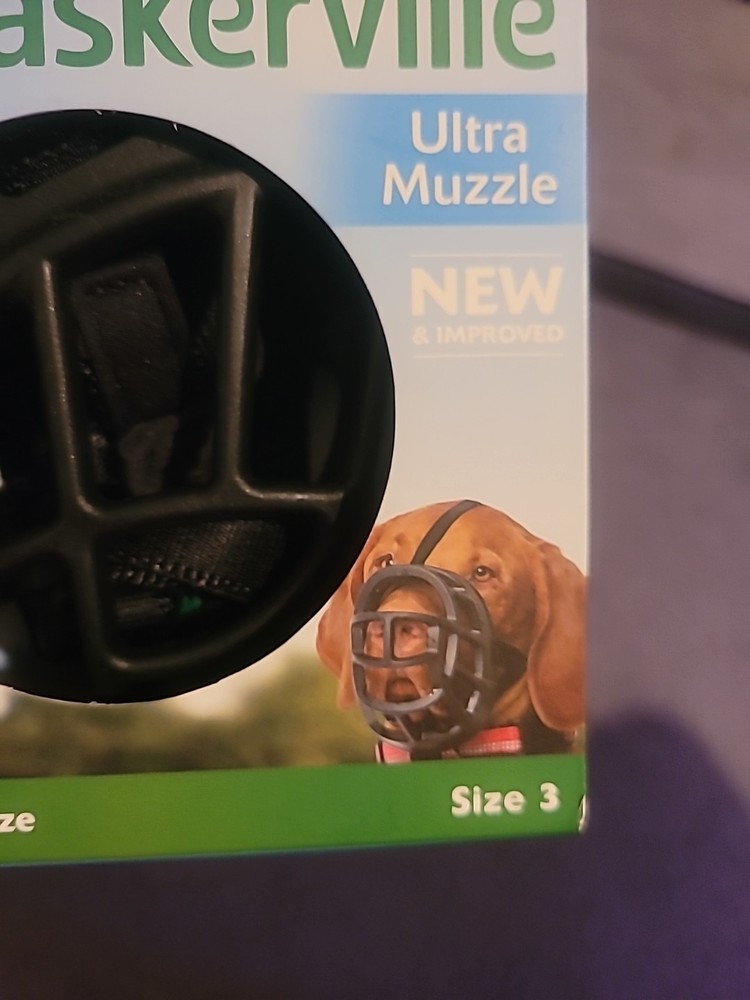 Baskerville Ultra Muzzle - Size 3 - Beagle Standard Poodle Cocker Corgi Size Dog