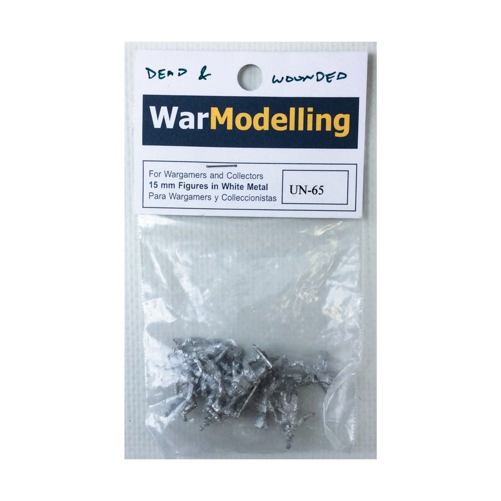 Fantassin Mini 15mm Dead & Wounded Pack New