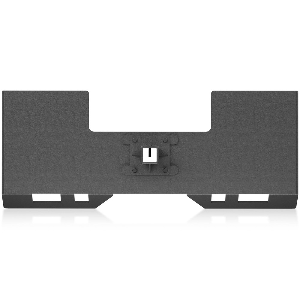 Skid Steer Mount Plate 2 Removable Trailer Hitch Receiver Universal Quick Attach