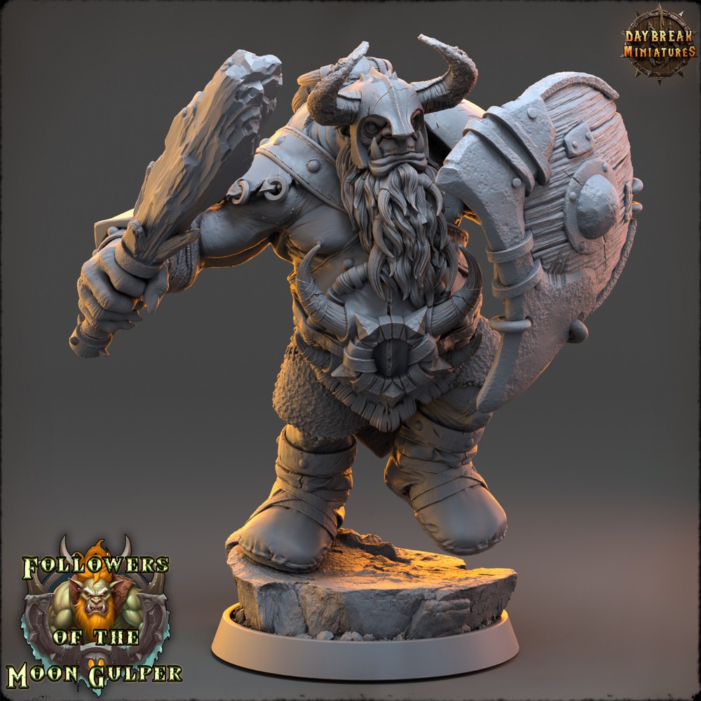 Ogre Warrior Krombag | DayBreak Miniatures |