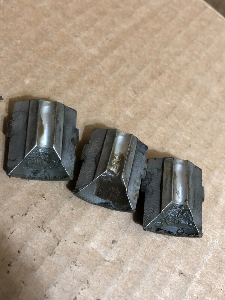 HARDINGE 5/16'' S-10 SMOOTH ROUND COLLET PADS