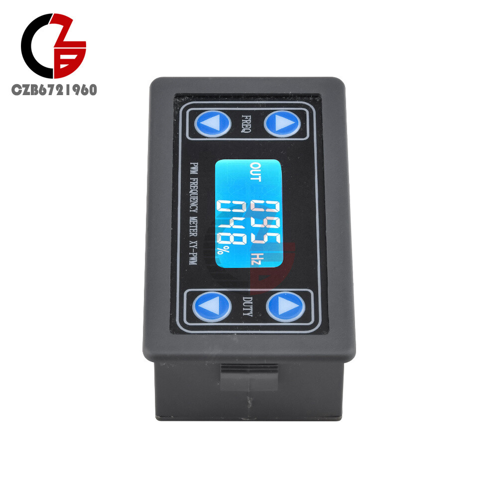 1Hz~150KHz PWM Pulse Frequency Duty Cycle Adjustable Module LCD Signal Generator