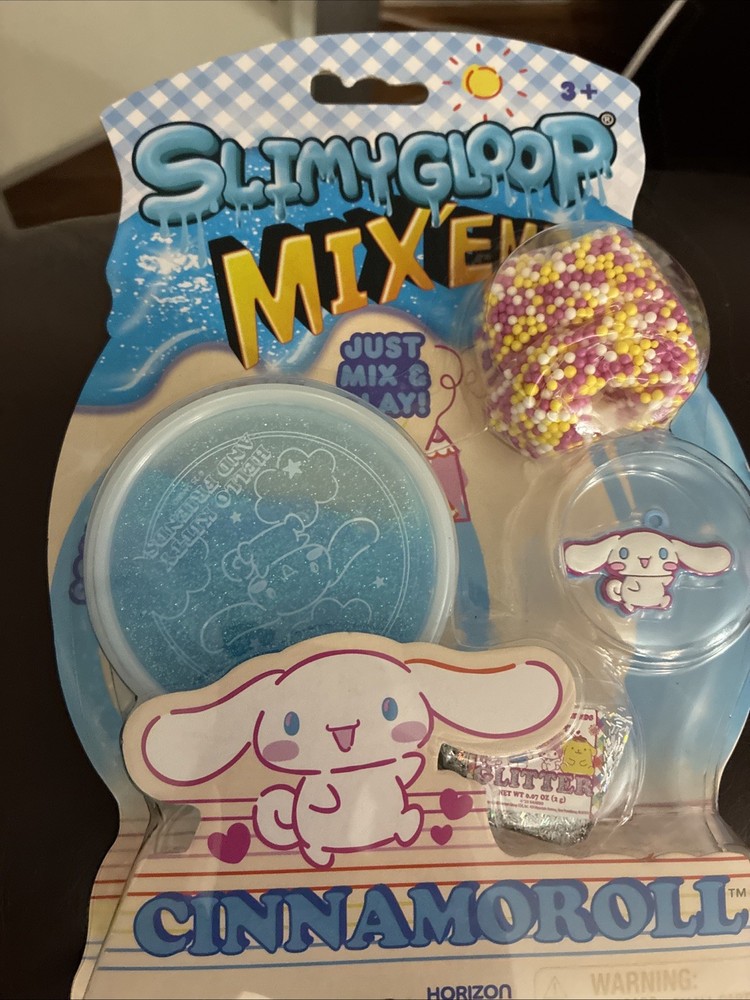 New Slime Gloop Cinnamon Roll Blue Slime