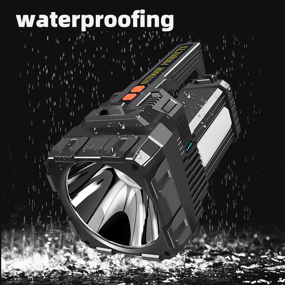 Rechargeable Portable Super Bright LED Searchlight Handheld Spotlight Flashlight