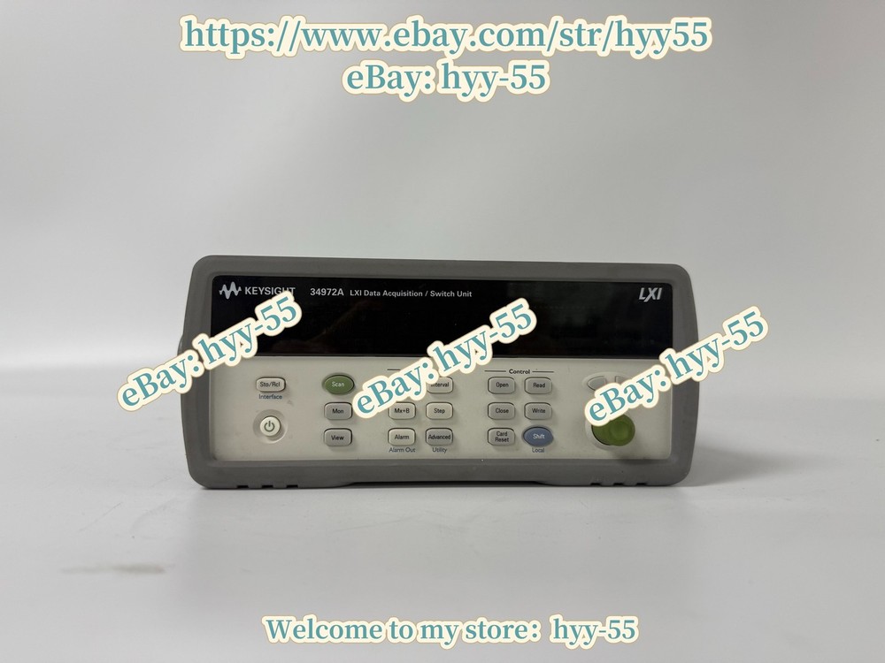 1 PCS Keysight 34972A LXI Data AcquisitionSwitch Unit-/55