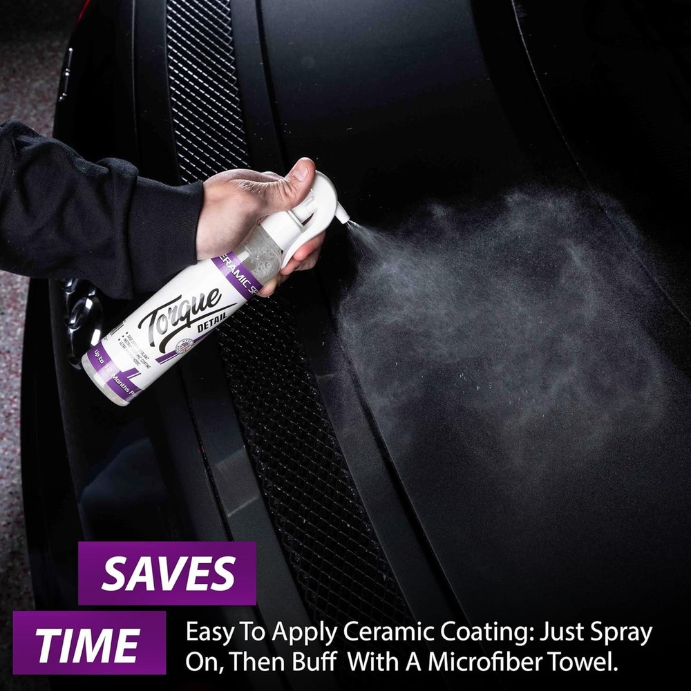Ceramic Spray - Easy-to-apply ceramic coating spray - Proprietary silica formula