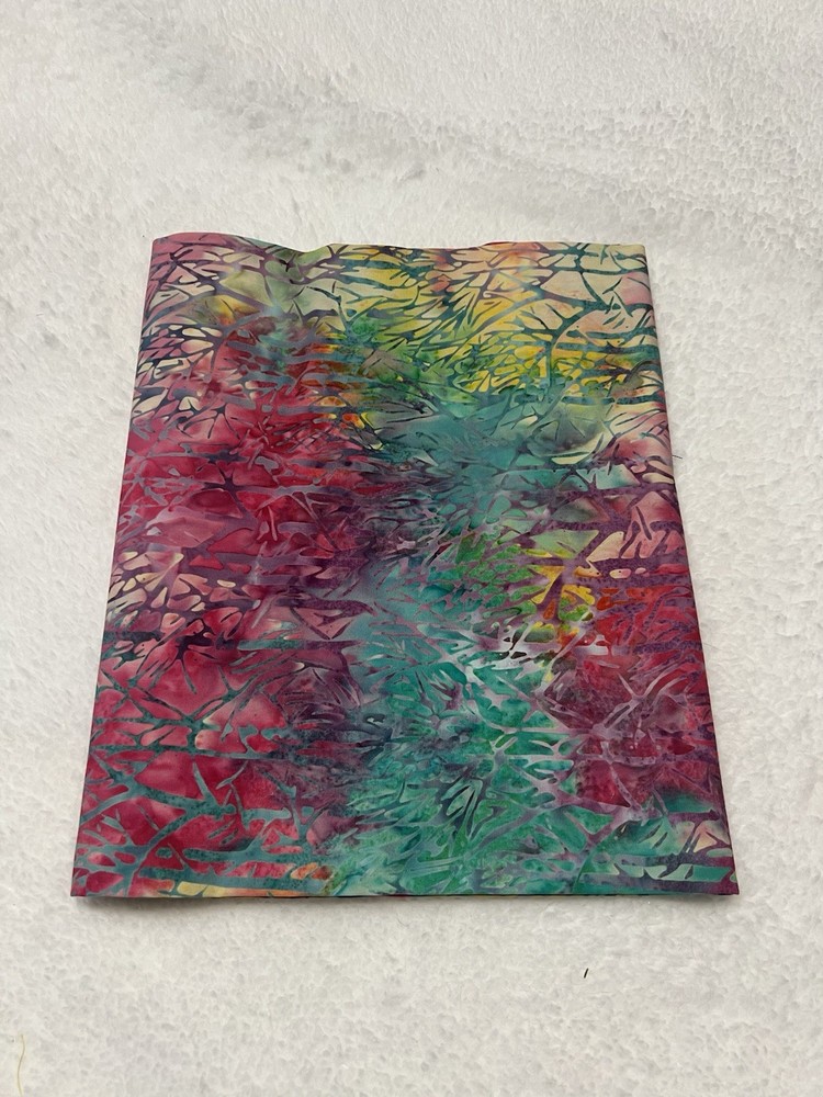 Hand Dyed Batik Fabric 🌸 1 Yard