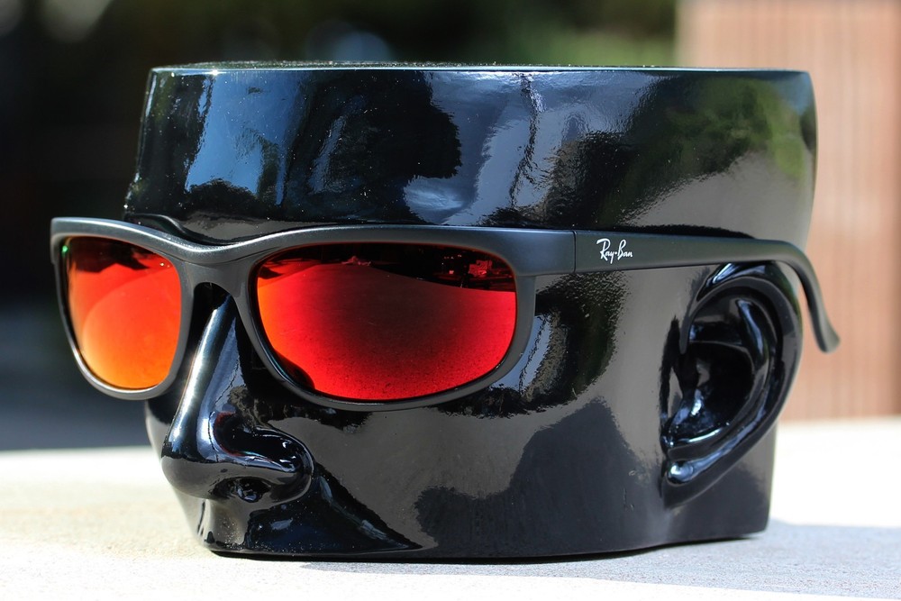 Polarized IKON Replacement Lenses For Ray Ban RB2027 Predator 2 (62MM) + Red