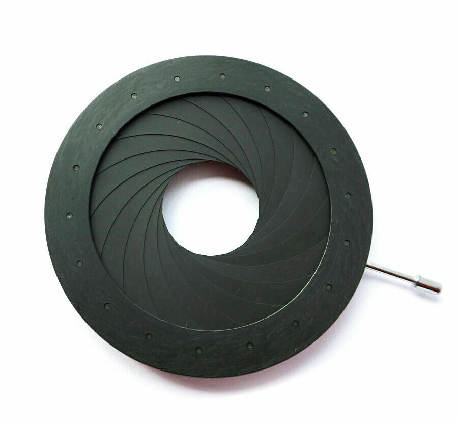 1PC Adjustable Mechanical Iris Aperture Diaphragm For Microscope/Camera Adapter