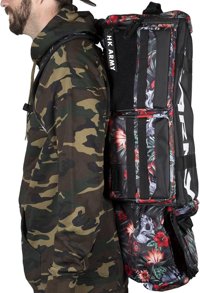 Expand Backpack Paintball Gearbag - Tropical Skull
