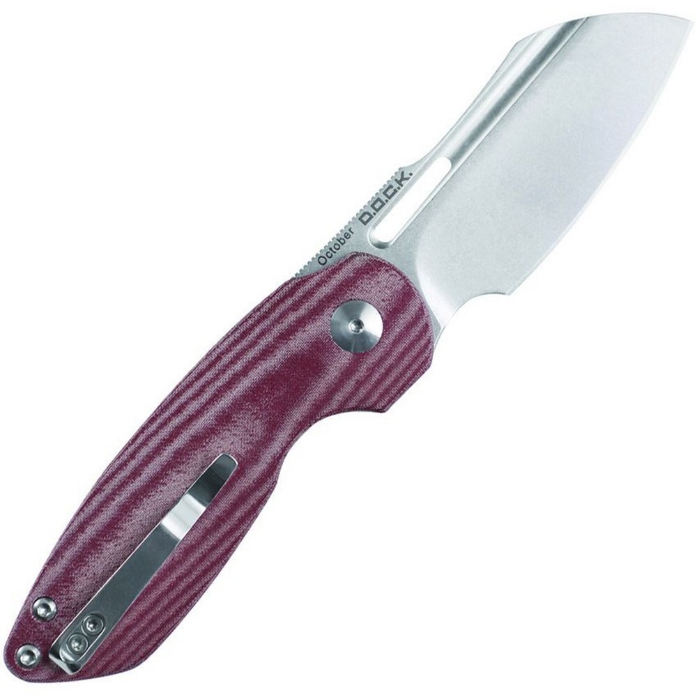 Kizer Cutlery October 3" CPM-20V Blade Red Handle Folding Knife - V3569A2