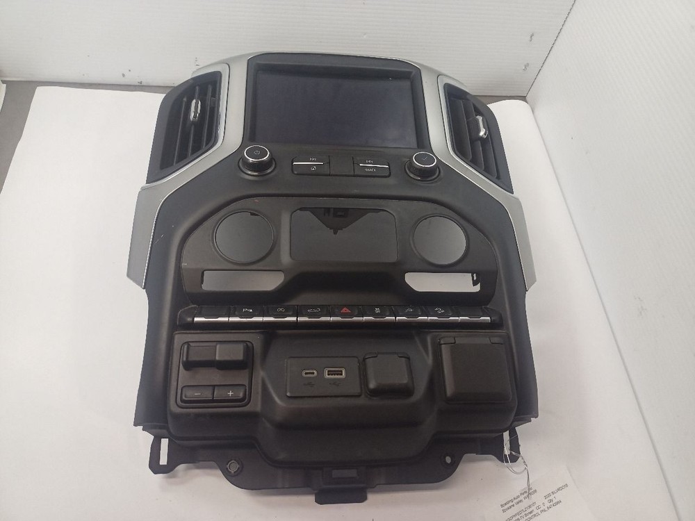 Display Screen w/Control Panel from 2020 Chevrolet Silverado 1500 12491236