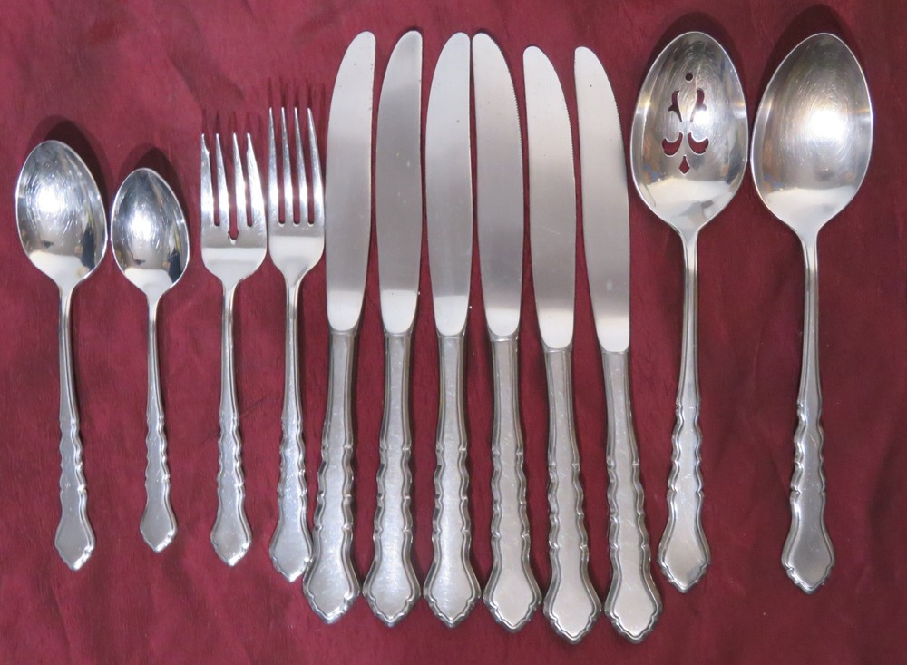 Lyon Stainless "Americana" Replacement Pieces ~ 32 Pc. Service for 6 uu
