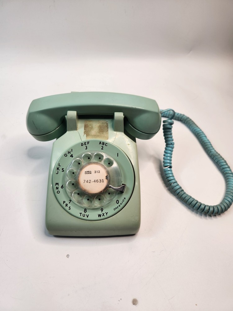 vintage western electric rotary telephone untested
