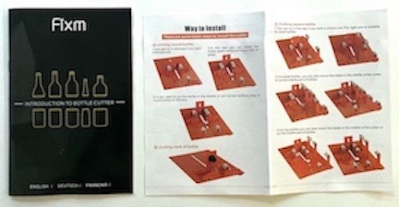 Fixm glass bottle cutter