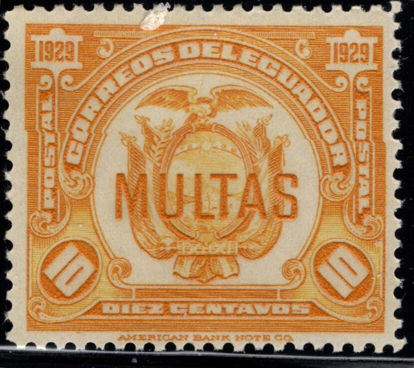Tip Topical Ecuador EC J16 MNH Postage Due
