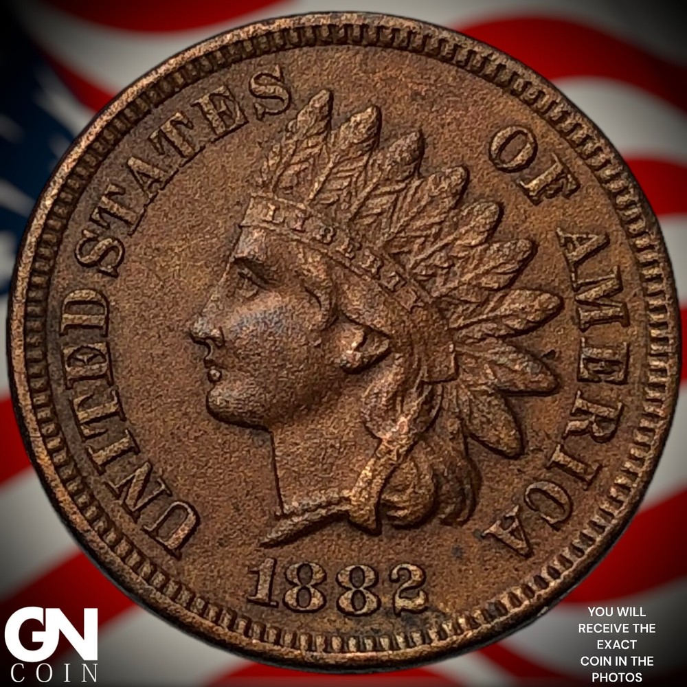 1882 Indian Head Cent Penny Y2768