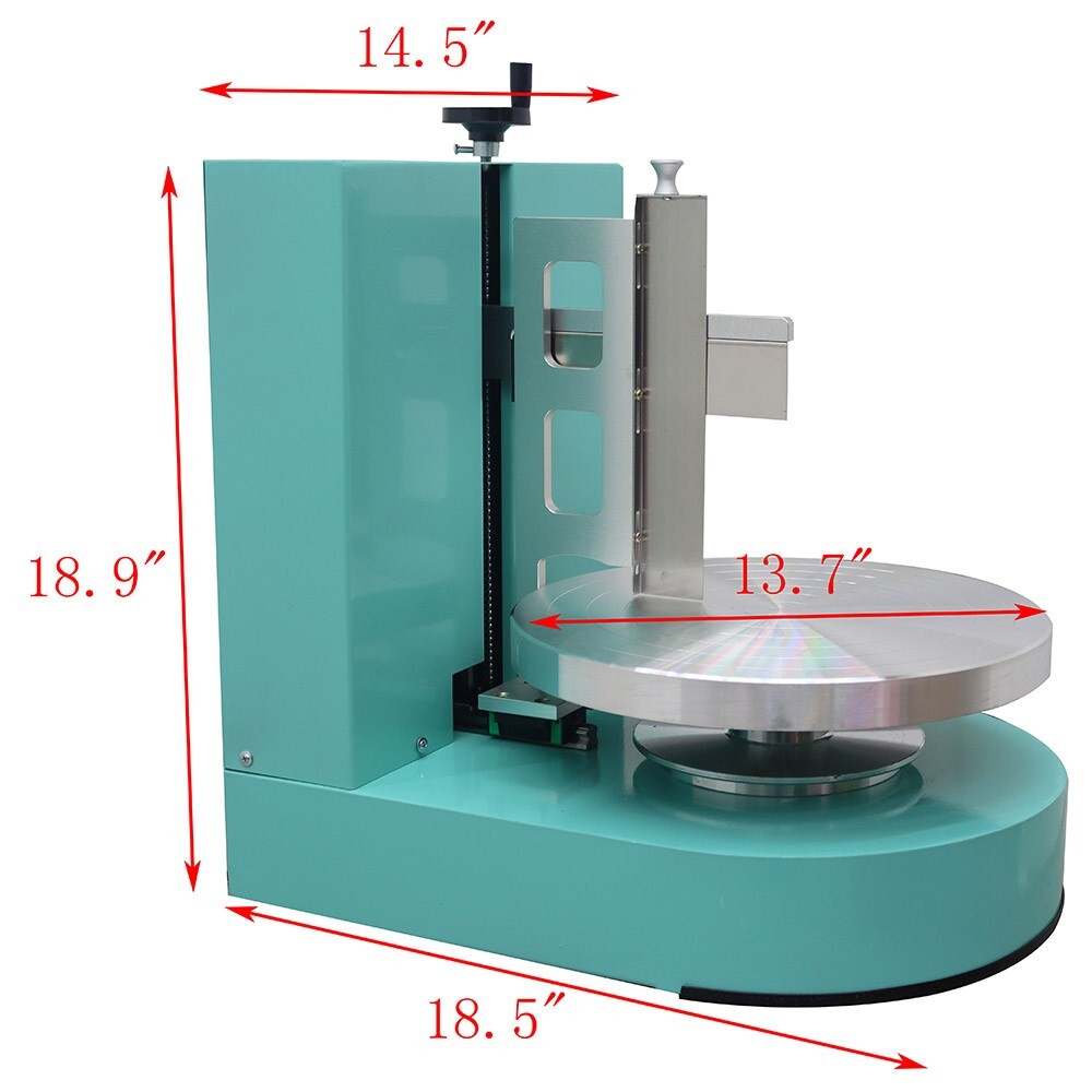 Automatic Cake Spreader Cream Smearing Coating Machine Smoothing for 4"-12" Cake
