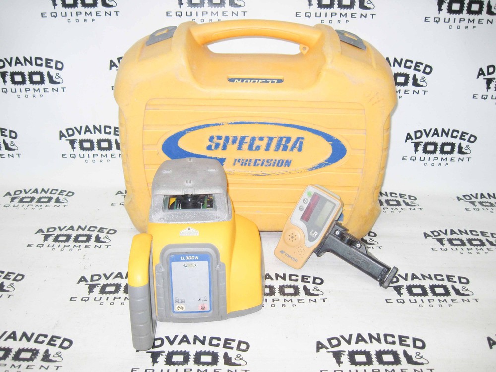 Trimble Spectra Precision LL300N Automatic Rotary Laser Level w/ Topcon LS-80L