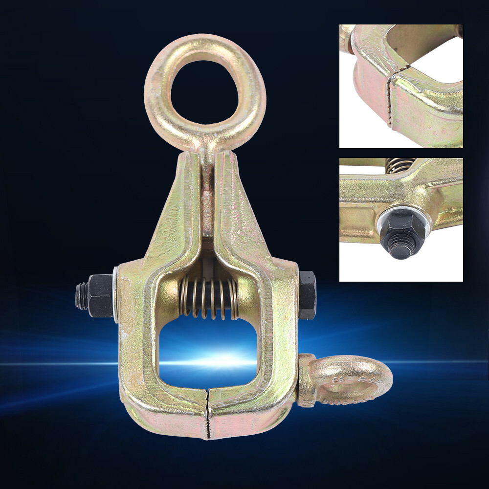 5T Auto Body Repair Small Mouth Pull Clamp - Ergonomic & Durable Design
