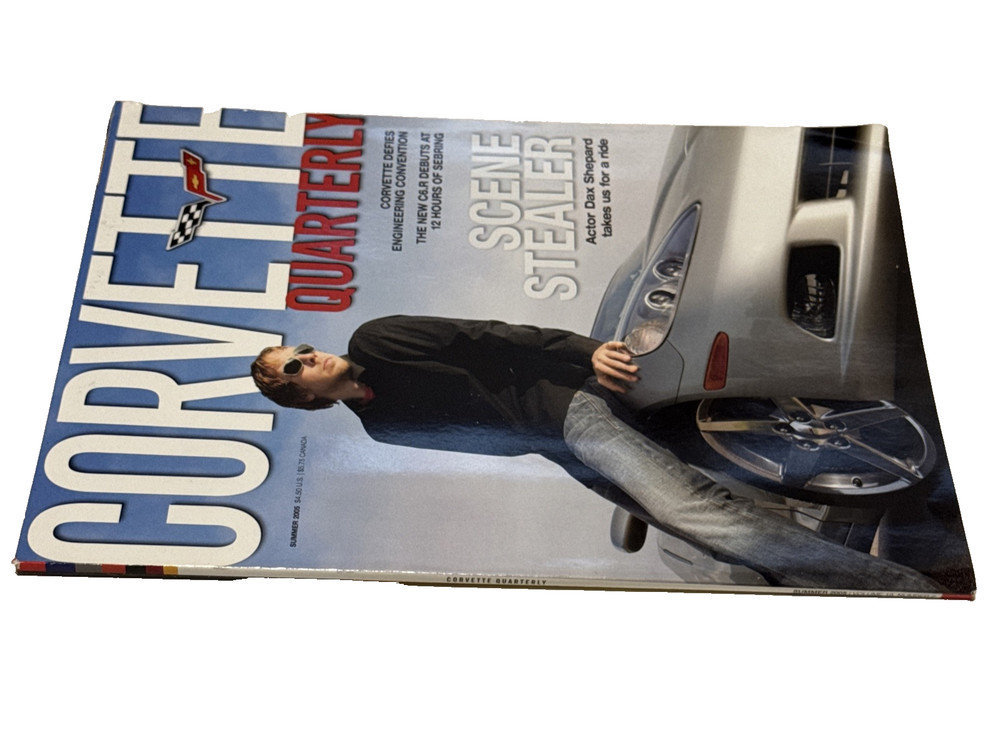 CORVETTE QUARTERLY 2005 actor Dax Shepard article and 2004 Power Up!